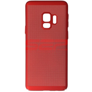 Husa Metallic Mesh Samsung Galaxy S9 RED