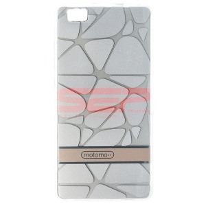 Husa Motomo 3D Stones Huawei P8 Lite SILVER - Img 1