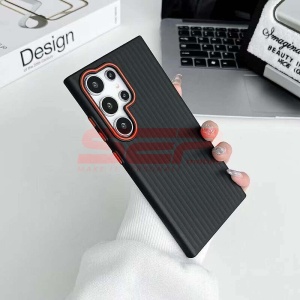 Husa PC Metallic Lines Samsung Galaxy S24 Plus Black - Img 2