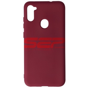 Husa silicon High Copy Samsung Galaxy A11 Burgundy