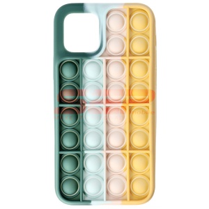 Husa silicon Pop IT Bubble Apple iPhone 12 Waffle