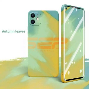 Husa silicon Watercolor Samsung Galaxy A72 Autumn Leaves - Img 2