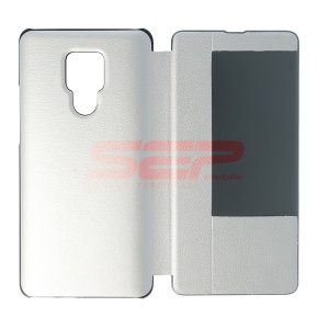 Husa Smart View Flip Huawei Mate 20 X Silver - Img 1
