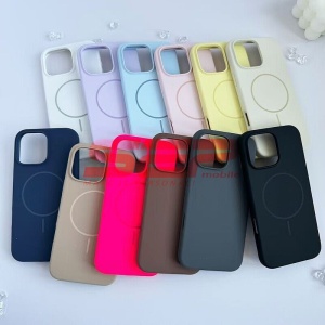 Husa Soft Silicone Magsafe Apple iPhone 16 Plus Carbon Grey - Img 2