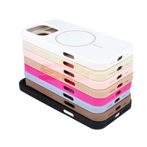 Husa Soft Silicone Magsafe Apple iPhone 16 Pro Pink Sand - Img 3