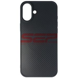 Husa TPU Kevlar Magsafe Apple iPhone 16 Plus Titanium Black - Img 1