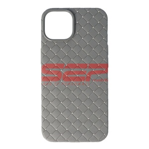 Husa TPU Leather Braided Apple iPhone 13 Space Grey