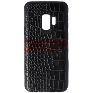 Husa TPU Leather Crocodile Samsung Galaxy S9 Black