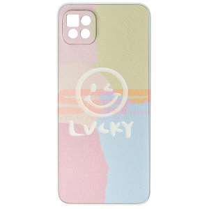 Husa TPU Leather Frosted Samsung Galaxy A22 5G Lucky