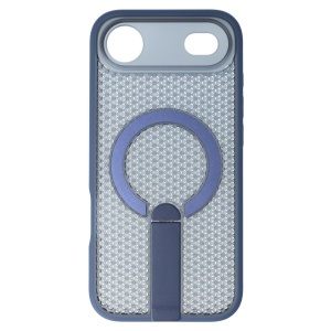Husa TPU+PC 3D Grid Apple iPhone 17 Air Blue