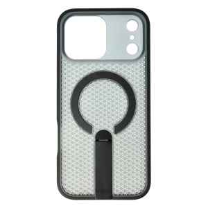 Husa TPU+PC 3D Grid Apple iPhone 17 Pro Max Black
