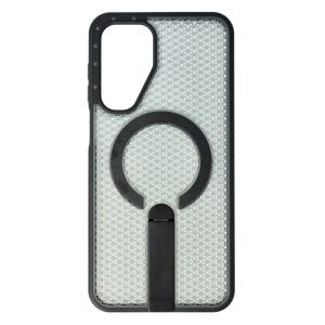 Husa TPU+PC 3D Grid Samsung Galaxy A17 4G Black