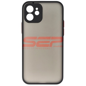 Husa TPU+PC Antishock Apple iPhone 12 Black - Img 2