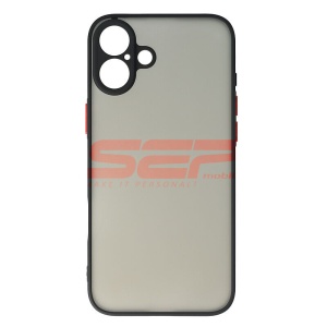 Husa TPU+PC Antishock Apple iPhone 16 Plus Black - Img 2