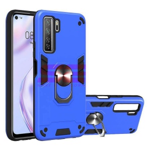 Husa TPU+PC Armor Ring Case Apple iPhone 12 Pro Max Electric Blue - Img 3