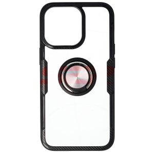 Husa TPU+PC Carbon Ring Case Apple iPhone 13 Pro Black