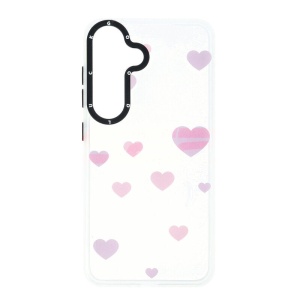 Husa TPU+PC Creative Case Samsung Galaxy S25 Hearts - Img 1