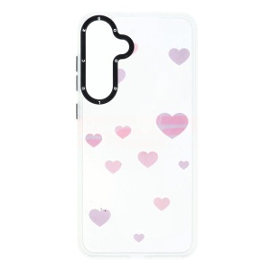 Husa TPU+PC Creative Case Samsung Galaxy S25 Plus Hearts - Img 1