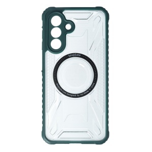 Husa TPU+PC Geometric Samsung Galaxy A26 Green - Img 2