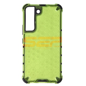 Husa TPU+PC Honeycomb Samsung Galaxy S22 Green