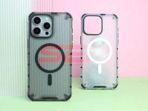 Husa TPU+PC Waves Apple iPhone 16 Pro Max Black - Img 3