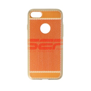 Husa TPU Skin Apple iPhone 7 ORANGE - Img 1