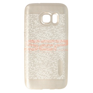 Husa TPU Water Cube Samsung Galaxy S7 GOLD