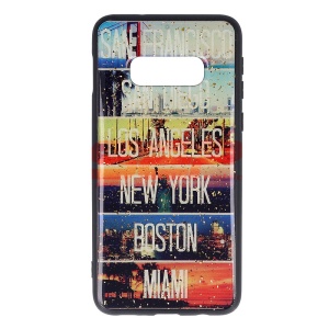 Husa UV Copy Glass Samsung Galaxy S10e Cities