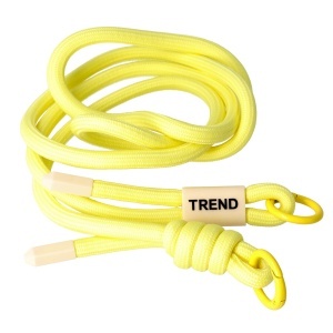 Snur textil dublu telefon mobil Yellow - Img 2