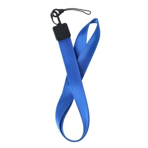 Snur textil Lines pentru telefon mobil Electric Blue - Img 2