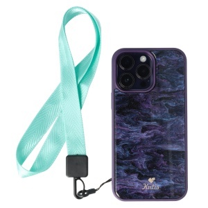 Snur textil Lines pentru telefon mobil Mint