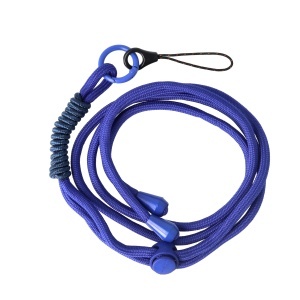 Snur textil pentru telefon mobil Electric Blue