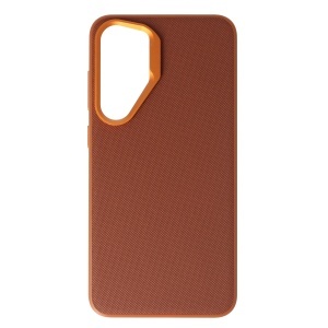 Toc TPU Vegan Leather Samsung Galaxy S25 Plus Brown