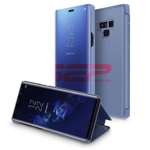 Husa Clear View Mirror Samsung Galaxy A71 Blue
