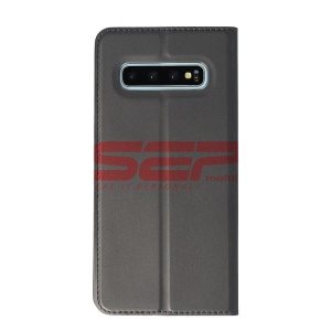 Husa FlipCover Magnet Skin Apple Iphone 8 Plus Grey - Img 3