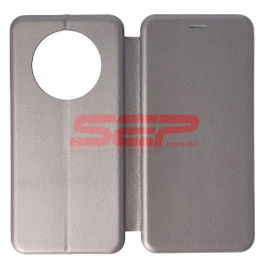 Husa FlipCover Round Huawei Mate 40 Pro Fossil Gray - Img 1