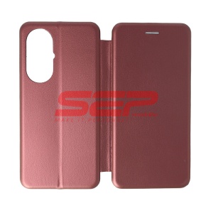 Husa FlipCover Round Huawei nova 11i Wine