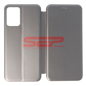 Husa FlipCover Round Motorola Moto E14 Fossil Grey