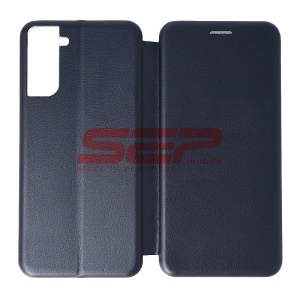 Husa FlipCover Round Samsung Galaxy S21 Plus Midnight Blue - Img 1