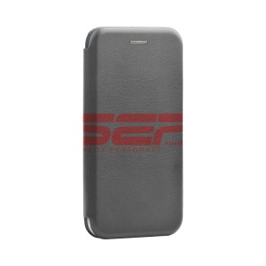 Husa FlipCover Round Samsung Galaxy S21 Ultra Fossil Gray - Img 2
