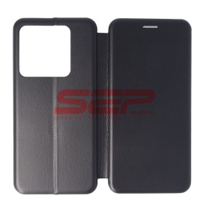 Husa FlipCover Round Xiaomi 14T Pro 5G Black