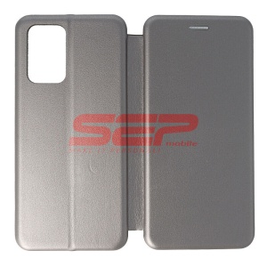 Husa FlipCover Round Xiaomi Redmi 10 2022 Fossil Grey