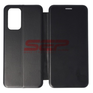 Husa FlipCover Round Xiaomi Redmi Note 10 Pro 4G Black - Img 1