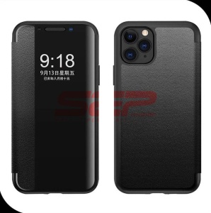 Husa Flipcover Shell Apple iPhone 12 Pro BLACK - Img 1