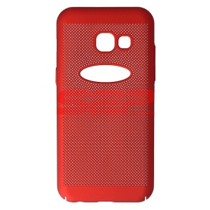 Husa Metallic Mesh Samsung Galaxy A3 (2017) RED