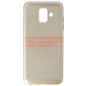Husa Metallic Mesh Samsung Galaxy A6 (2018) GOLD