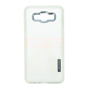 Husa MOTOMO Carbon Fiber Samsung Galaxy J7 (2016) Clear