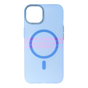 Husa PC MetalRing Magsafe Apple iPhone 14 Blue - Img 1
