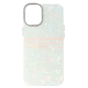 Husa silicon Aurora Shell Apple iPhone 16 Plus Diamonds Camera