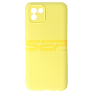 Husa silicon High Copy Samsung Galaxy A03 4G Yellow